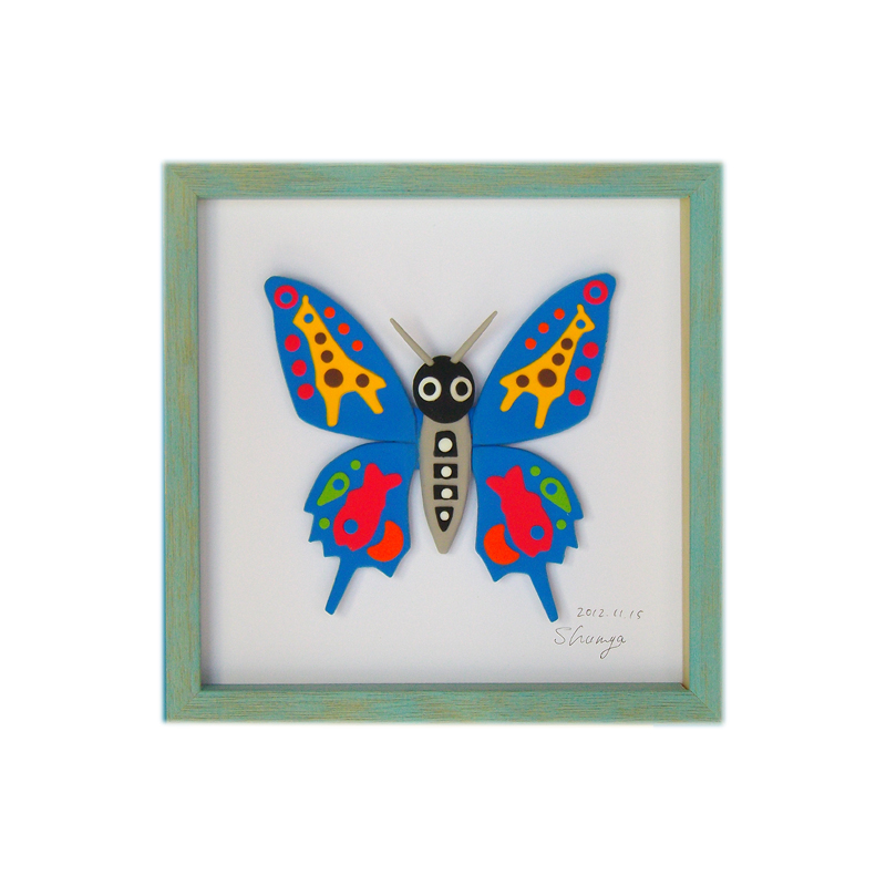 蝶｜プロダクトデザイン｜クレイアート｜sys-cobo（シスコボ）｜青森・津軽