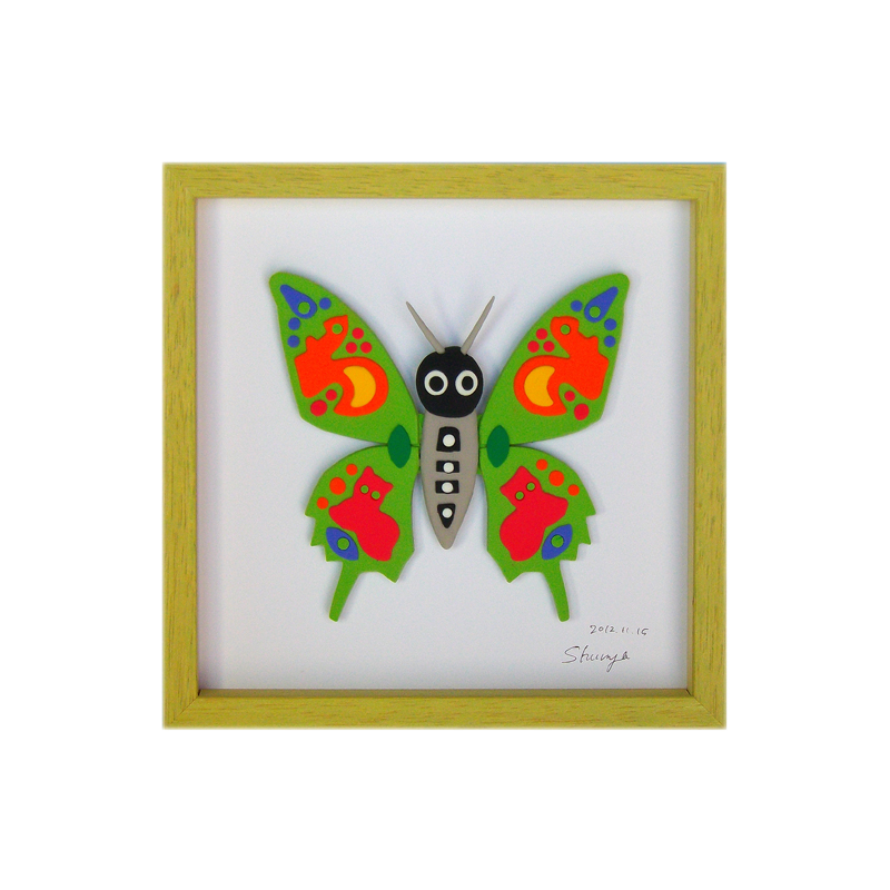 蝶｜プロダクトデザイン｜クレイアート｜sys-cobo（シスコボ）｜青森・津軽