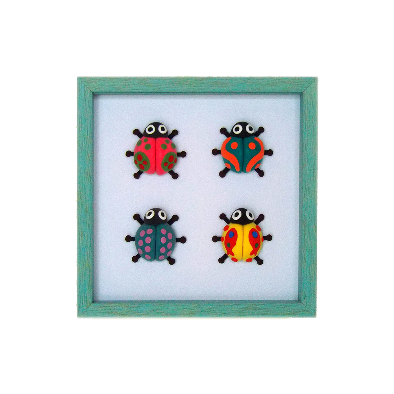 てんとう虫｜プロダクトデザイン｜クレイアート｜sys-cobo（シスコボ）｜青森・津軽