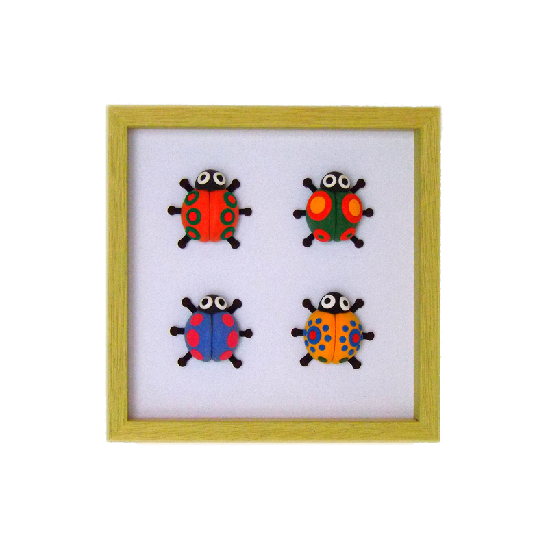 てんとう虫｜プロダクトデザイン｜クレイアート｜sys-cobo（シスコボ）｜青森・津軽