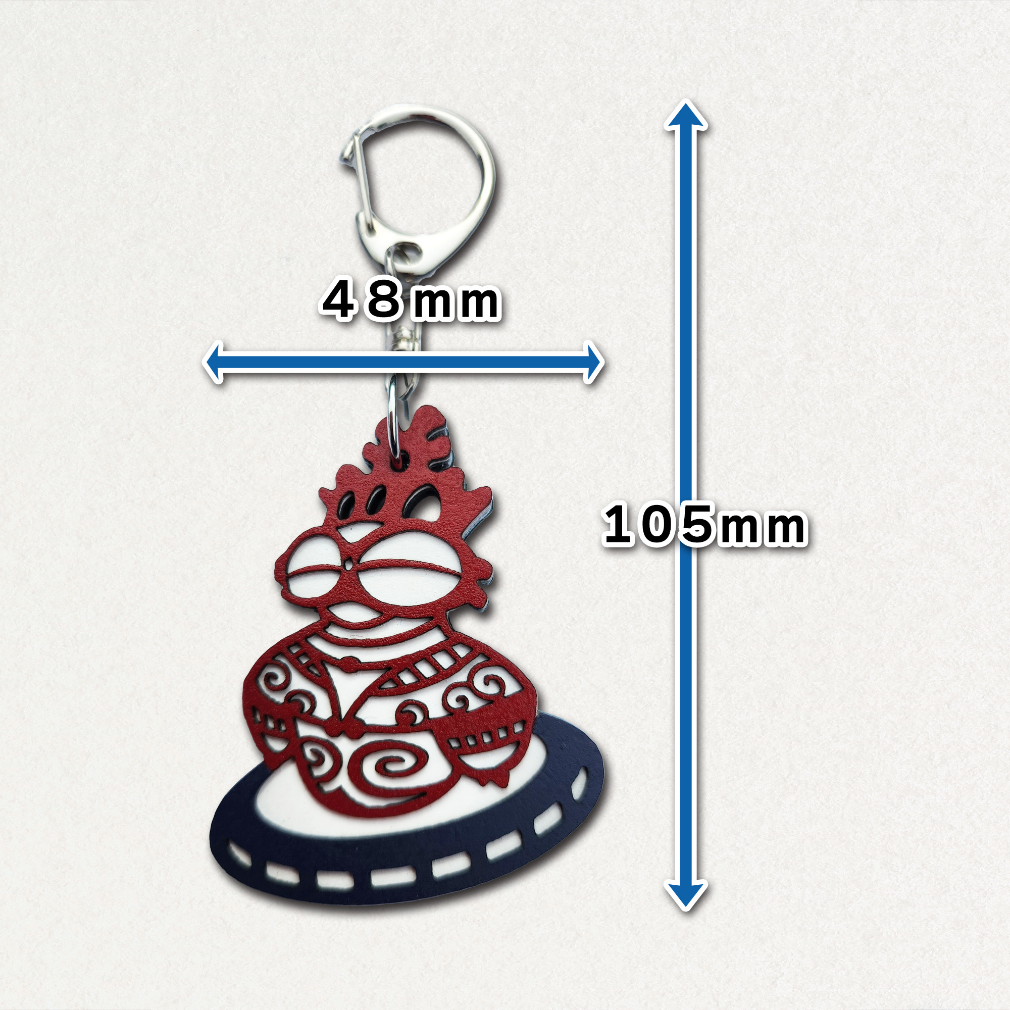 シャコリアンキーホルダー|プロダクトデザイン|縄文グッズ|sys-cobo(シスコボ)|青森・津軽