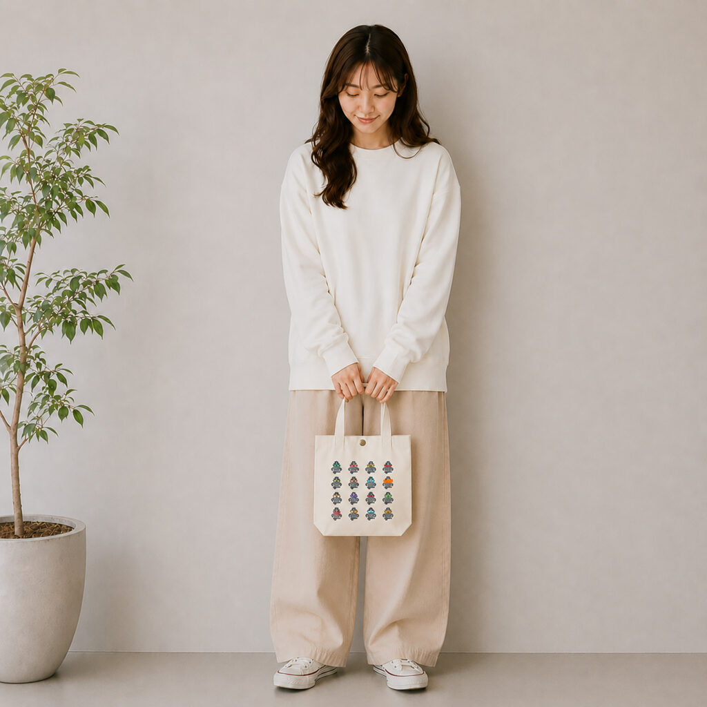 縄文トートバック（小）｜プロダクトデザイン｜縄文グッズ｜sys-cobo（シスコボ）｜青森・津軽