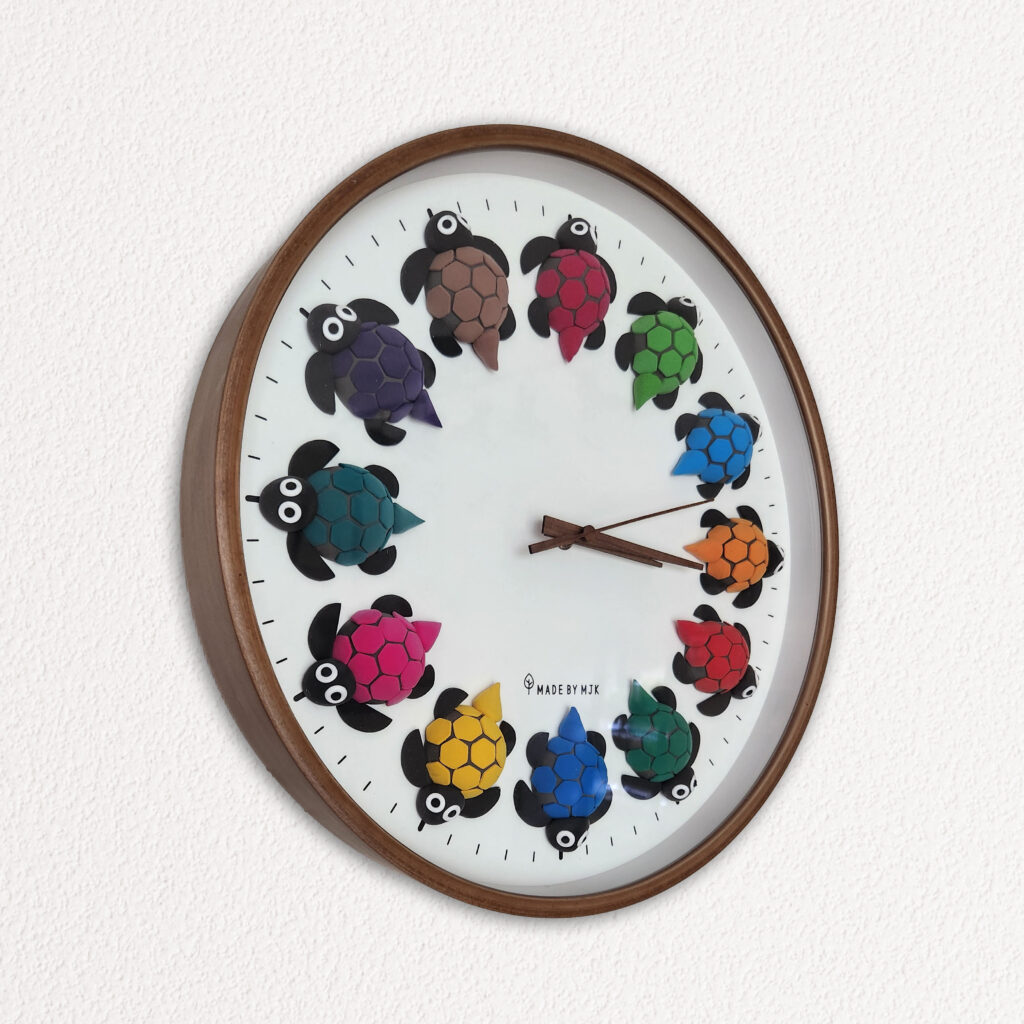 掛け時計｜プロダクトデザイン｜クレイアート｜sys-cobo（シスコボ）｜青森・津軽