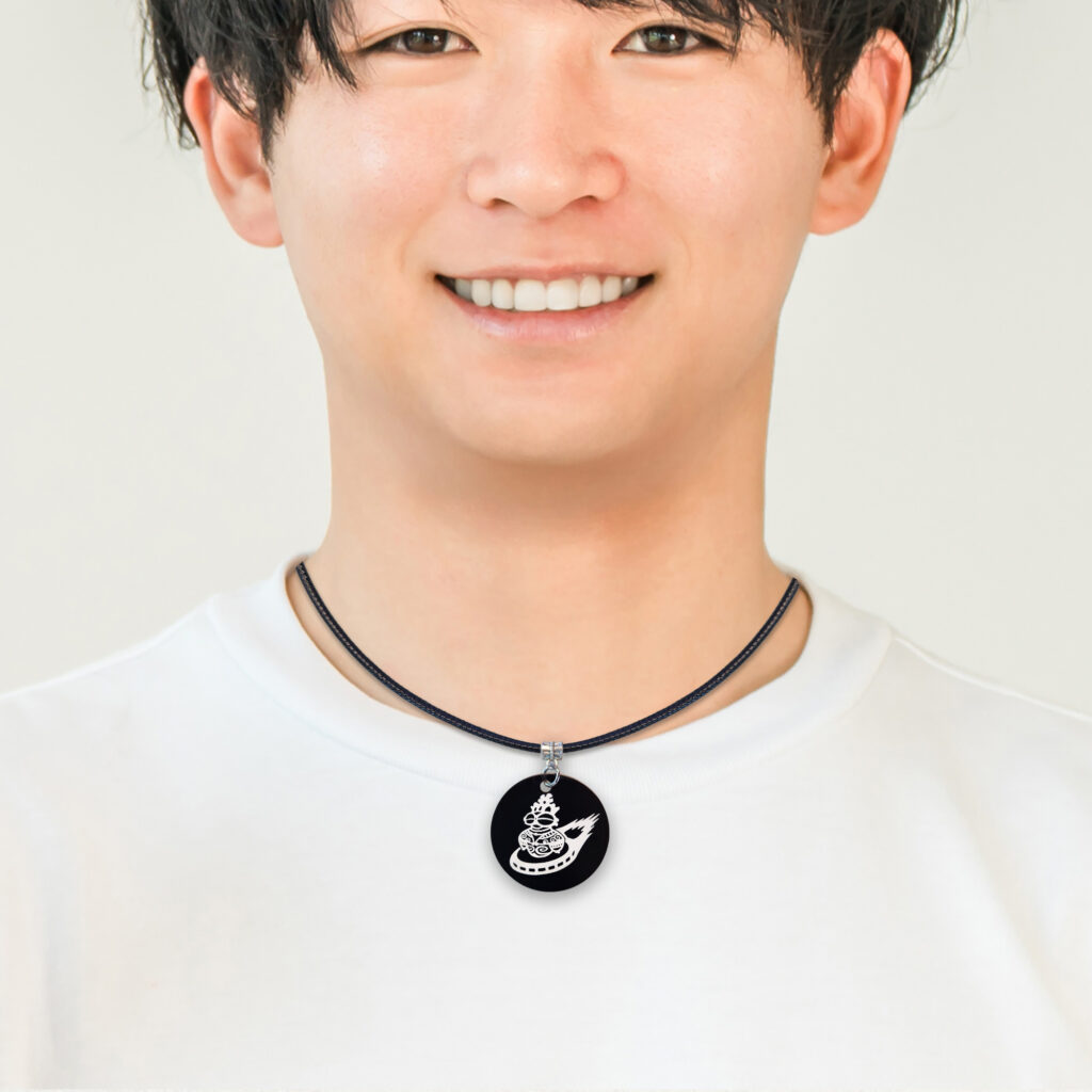 ネックレス(アルミ円形)|プロダクトデザイン|縄文グッズ|sys-cobo(シスコボ)