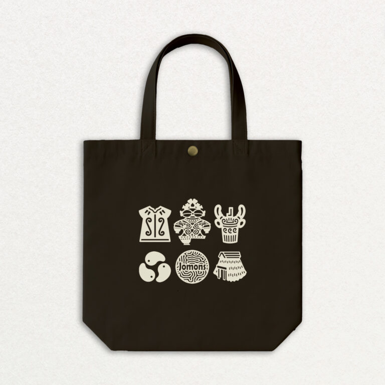 縄文トートバック（小）｜プロダクトデザイン｜縄文グッズ｜sys-cobo（シスコボ）｜青森・津軽